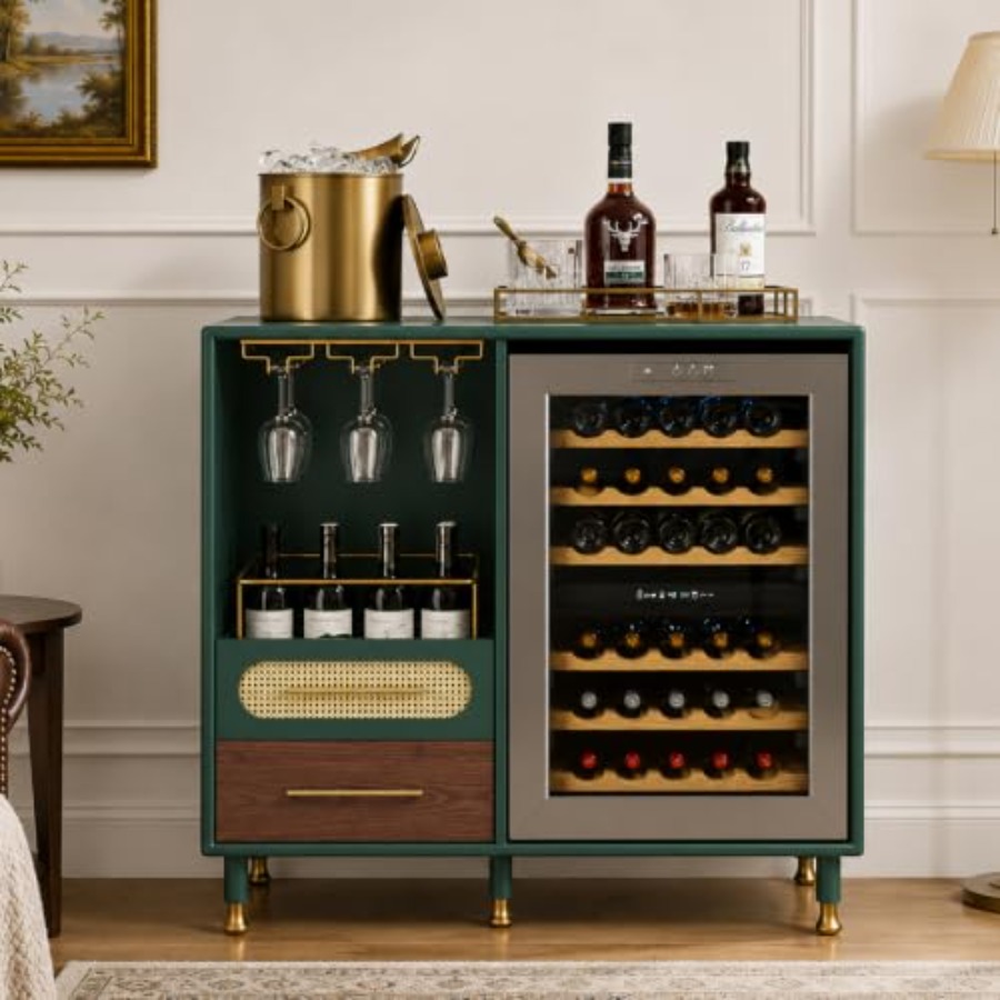 Bar Cabinet with Mini Fridge S - огляд і ціна Home Bar And Fridge