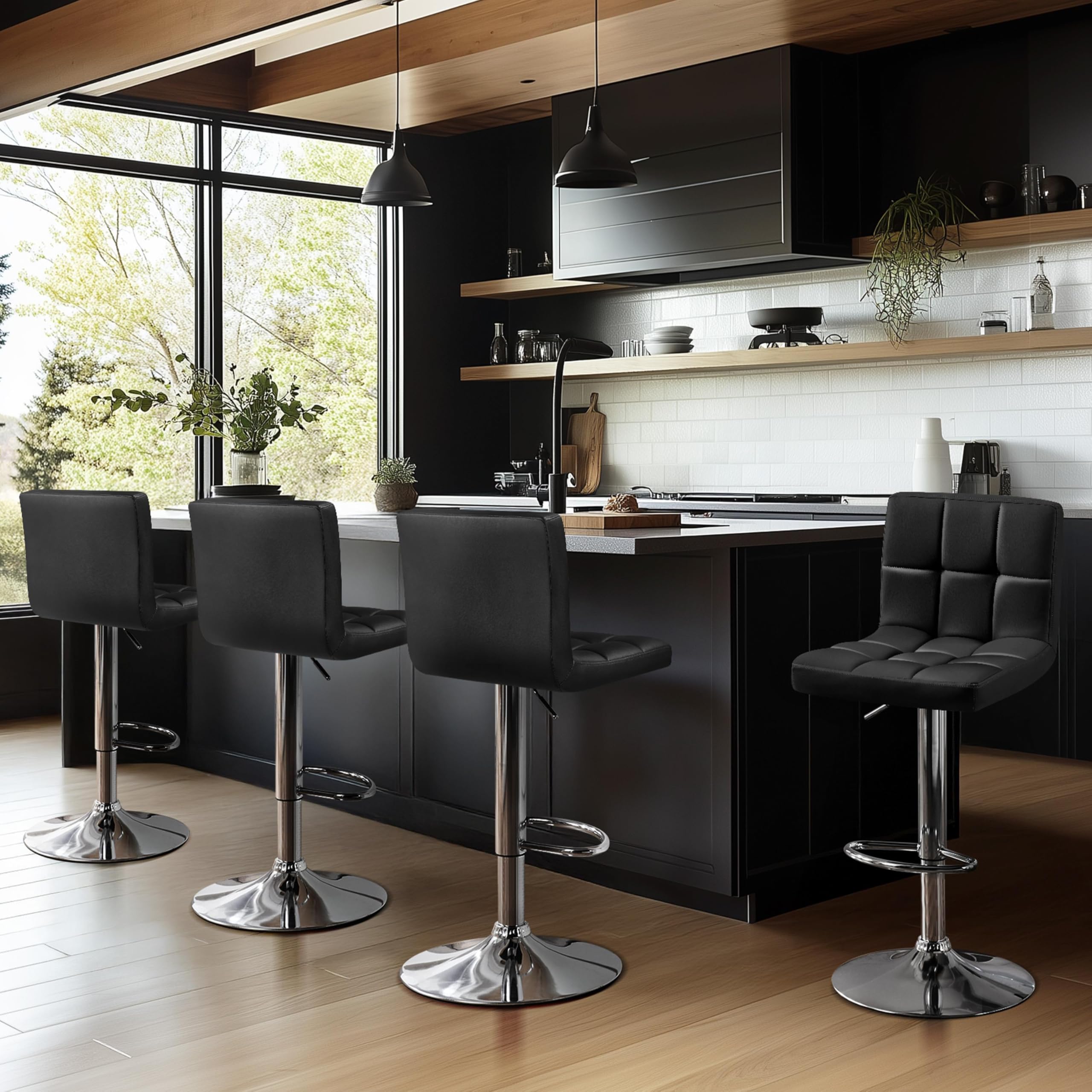 Modern Adjustable Bar Stools,  - огляд і ціна Home Bar Stools