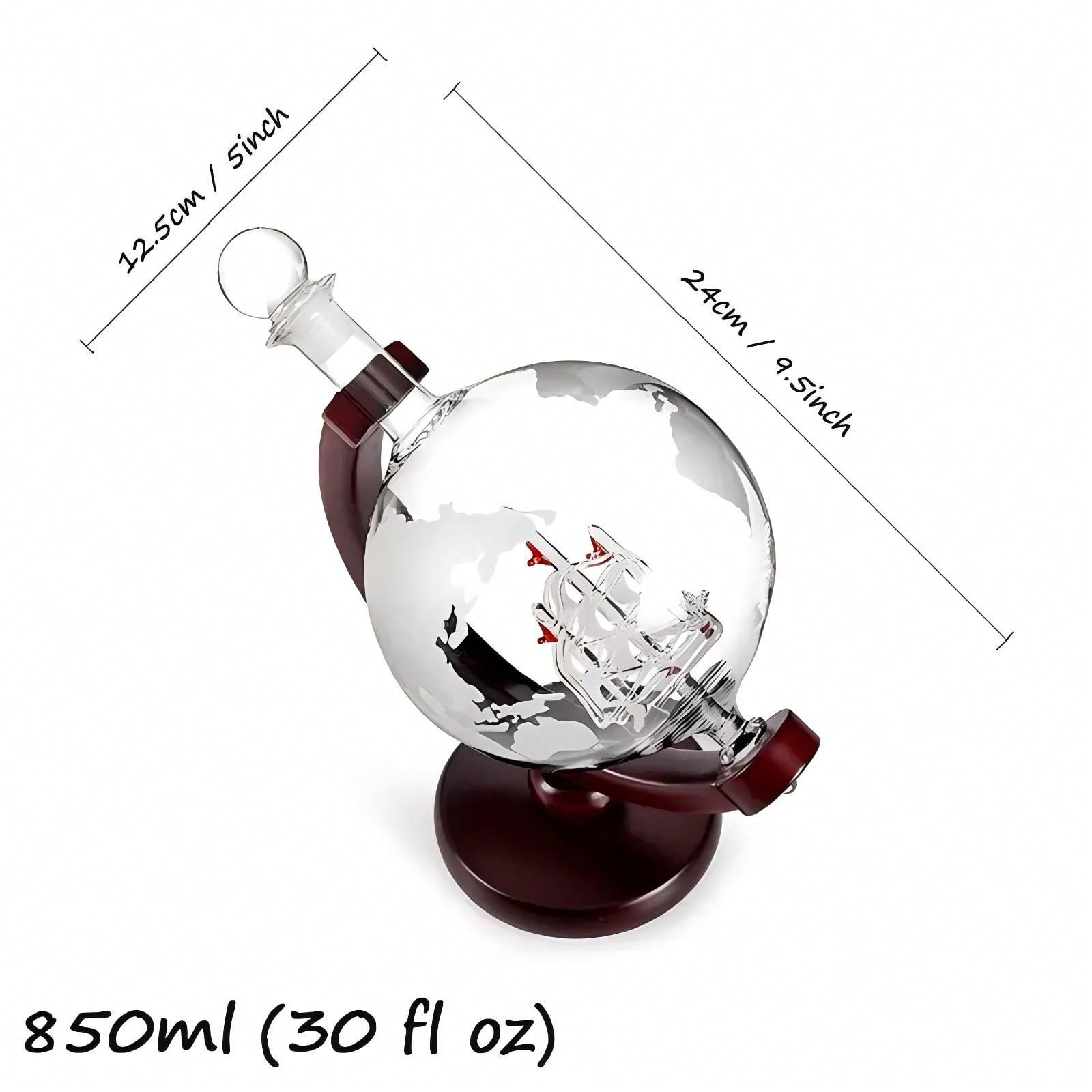 Whiskey Decanter Globe Set for - огляд і ціна Decanter Globe Set