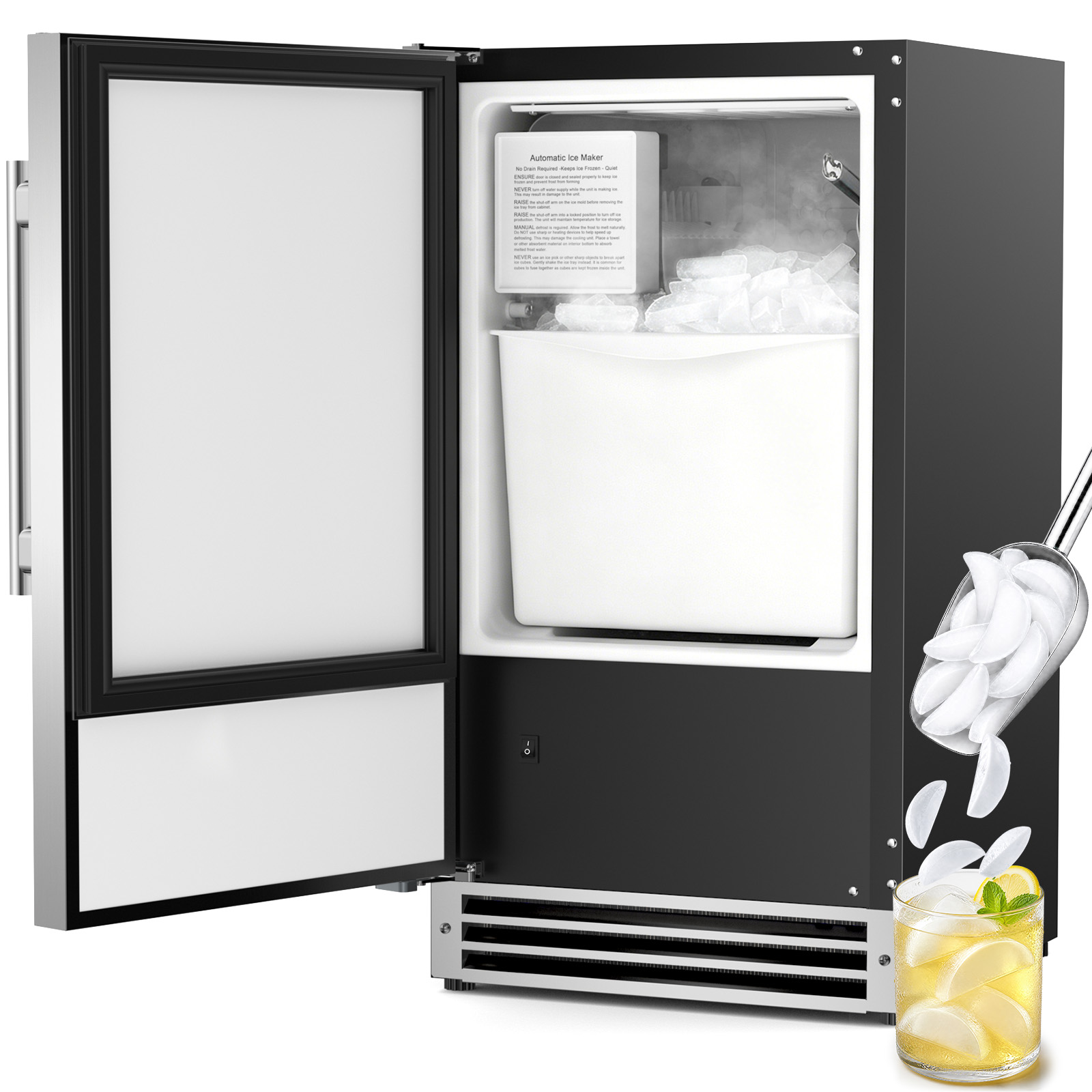 Under Counter Ice Maker, Cresc - огляд і ціна Home Bar And Counter