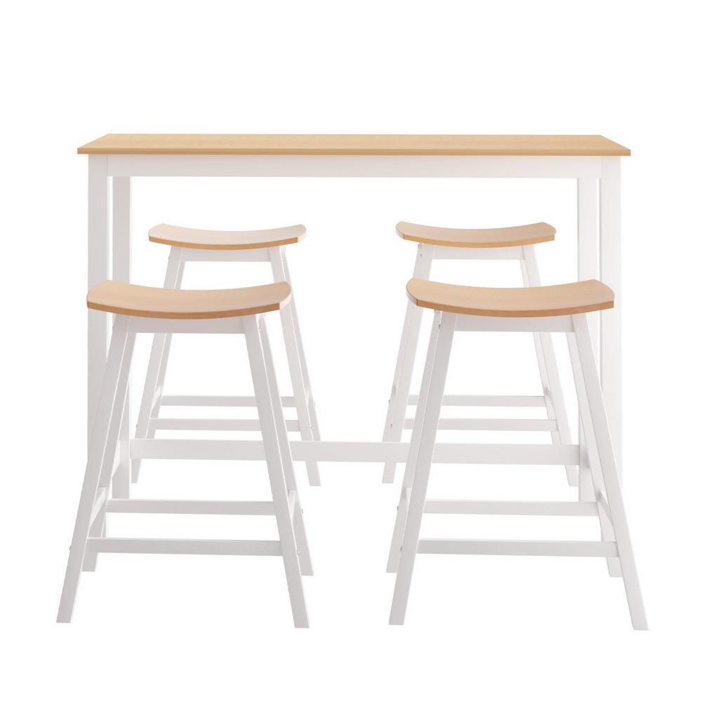 &Solid Wood Bar Table and Stoo - огляд і ціна Home Bar Stools