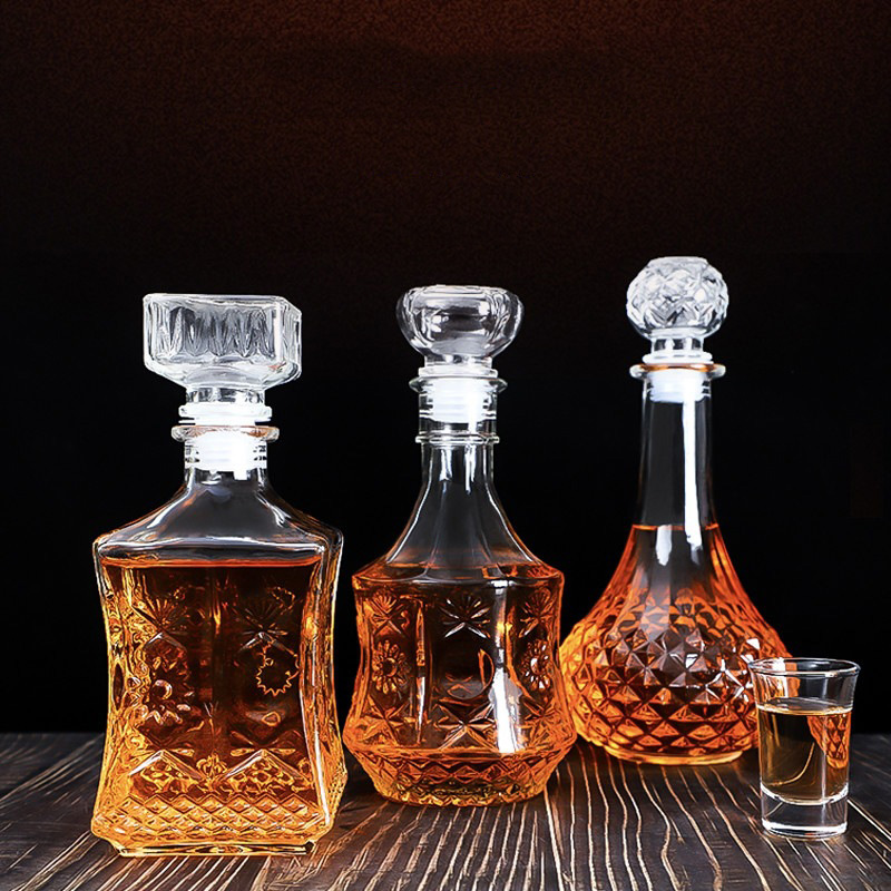 Luxury 500ML/1000ML Glass Liqu - огляд і ціна Decanter Globe Set