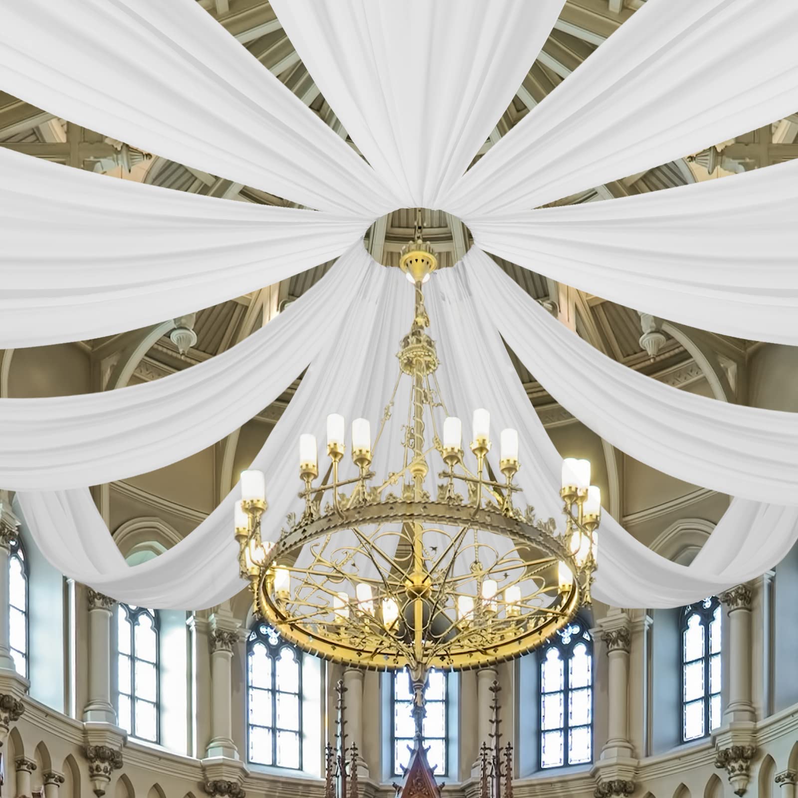 Wedding Arch Ceiling Drape Roo - огляд і ціна Home Bargains