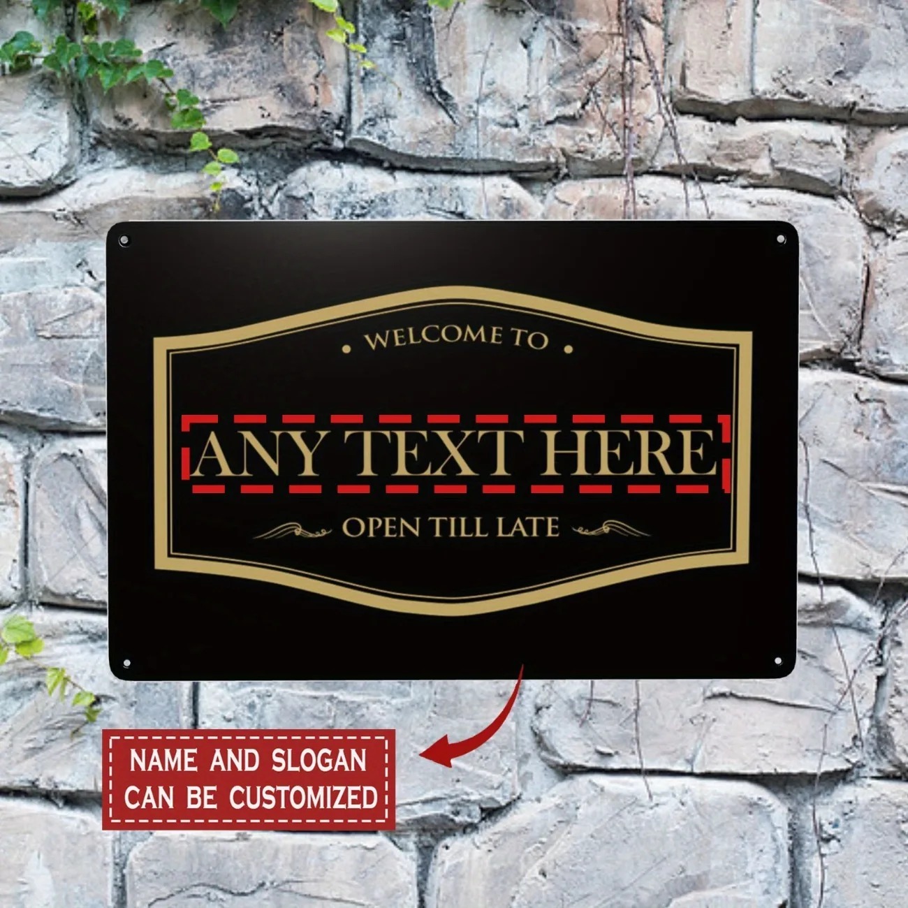 CIFbuy Customizable 2D Flat Go - огляд і ціна Home Bar Signs