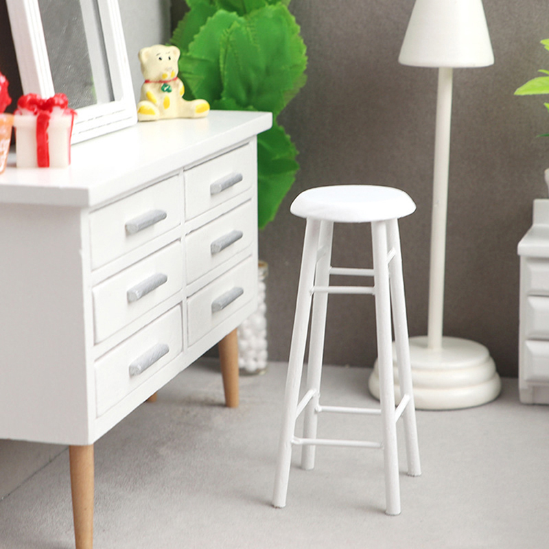 1:12 Dollhouse Miniature High  - огляд і ціна Home Bar Stools