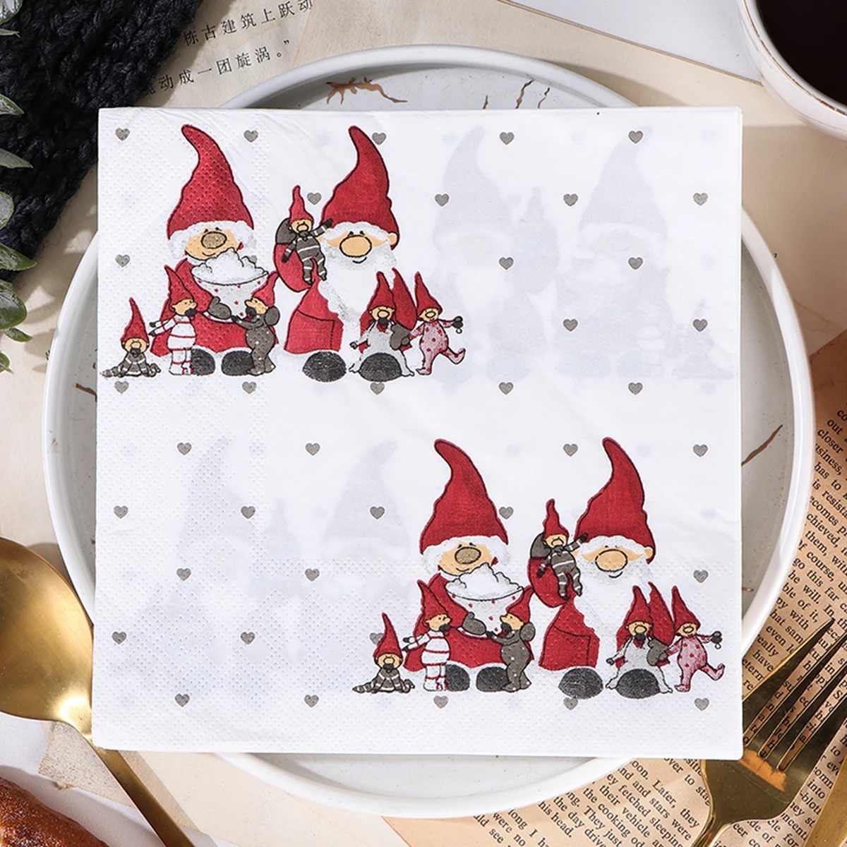 Christmas Disposable Paper Nap - огляд і ціна Home Bargains