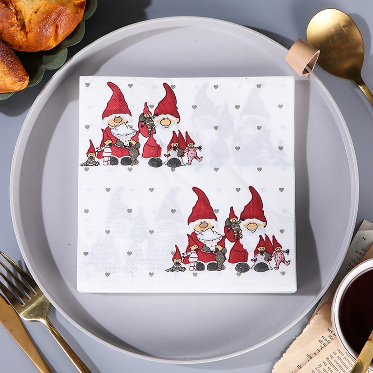 Christmas Disposable Paper Nap - огляд і ціна Home Bargains