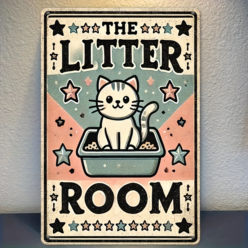 Retro Cat Litter Room Iron Met - огляд і ціна Home Bar And Restaurant