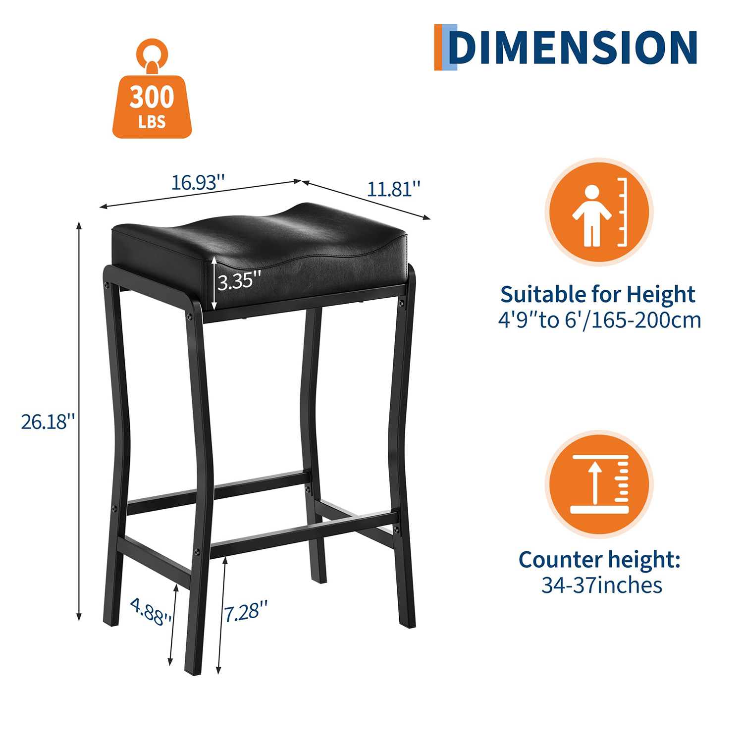 Counter Height Bar Stools Set  - огляд і ціна Home Bar Stools