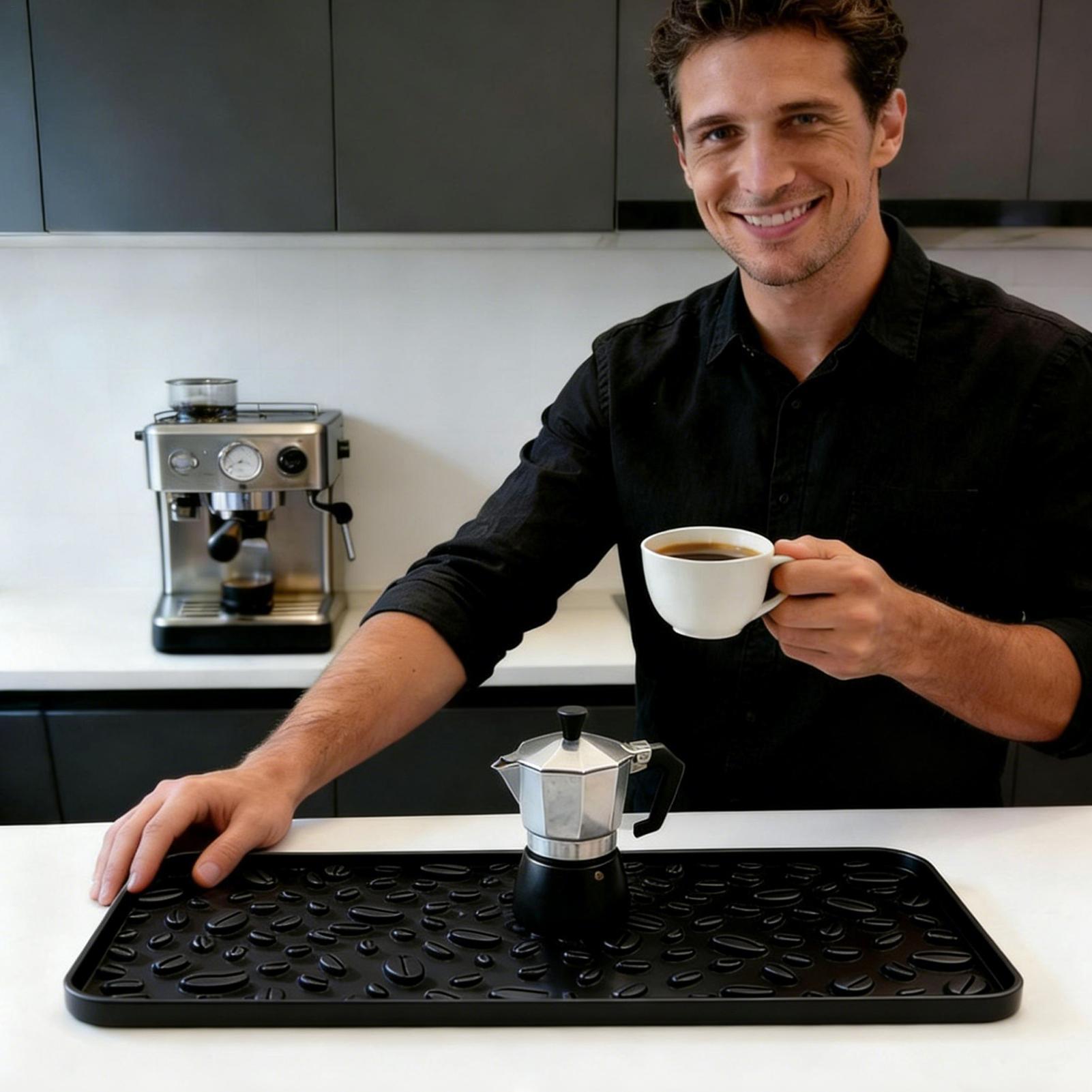 Coffee Mat Non-Slip Heat Insul - огляд і ціна Bar Mat Rubber