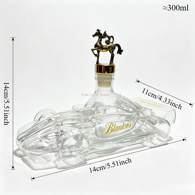 Race Car Shaped Glass Liquor D - огляд і ціна Home Bargains