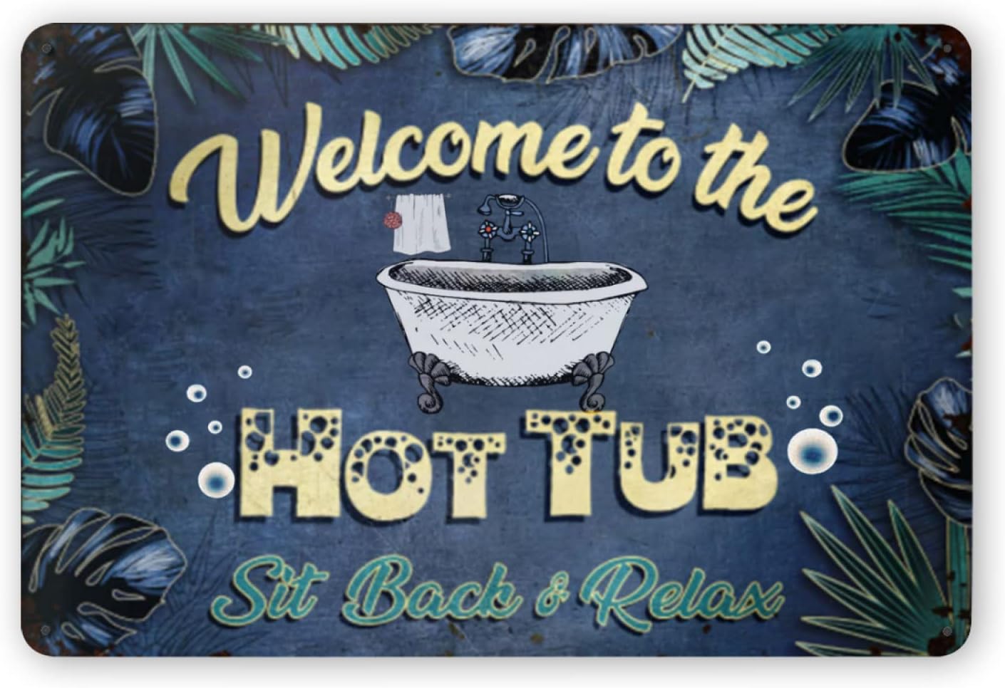 Y1,Metal Tin Sign For Welcome  - огляд і ціна Home Bar And Coffee