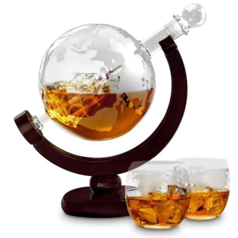 Hot 850ML Globe Whiskey Decant - огляд і ціна Decanter Globe Set